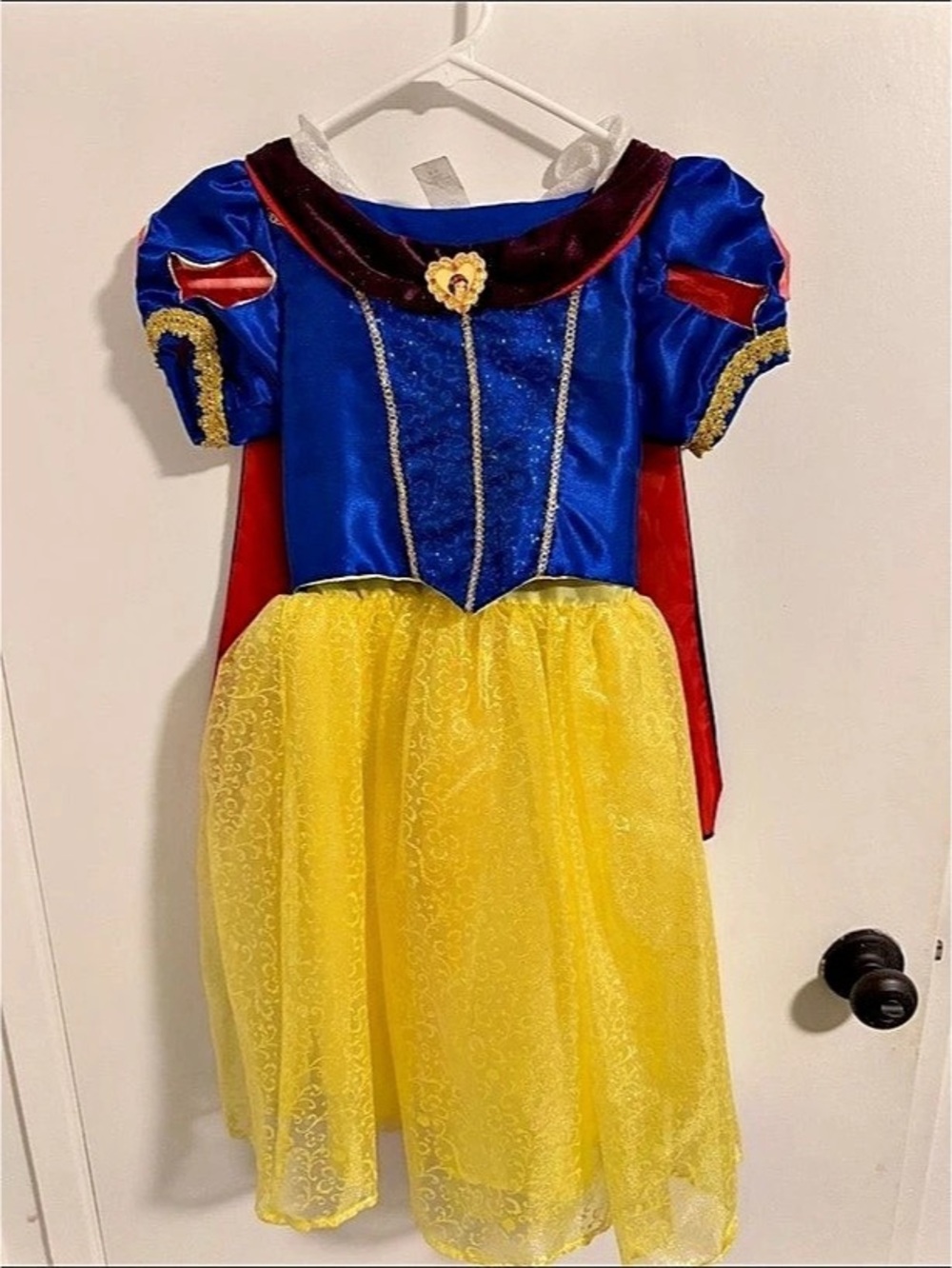 Disney Store Snow White Costume for Kids Blue & Yellow